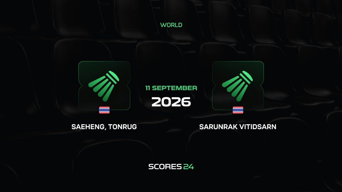 Saeheng vs Vitidsarn Vietnam Open 2026: Badminton Match Result and Stats