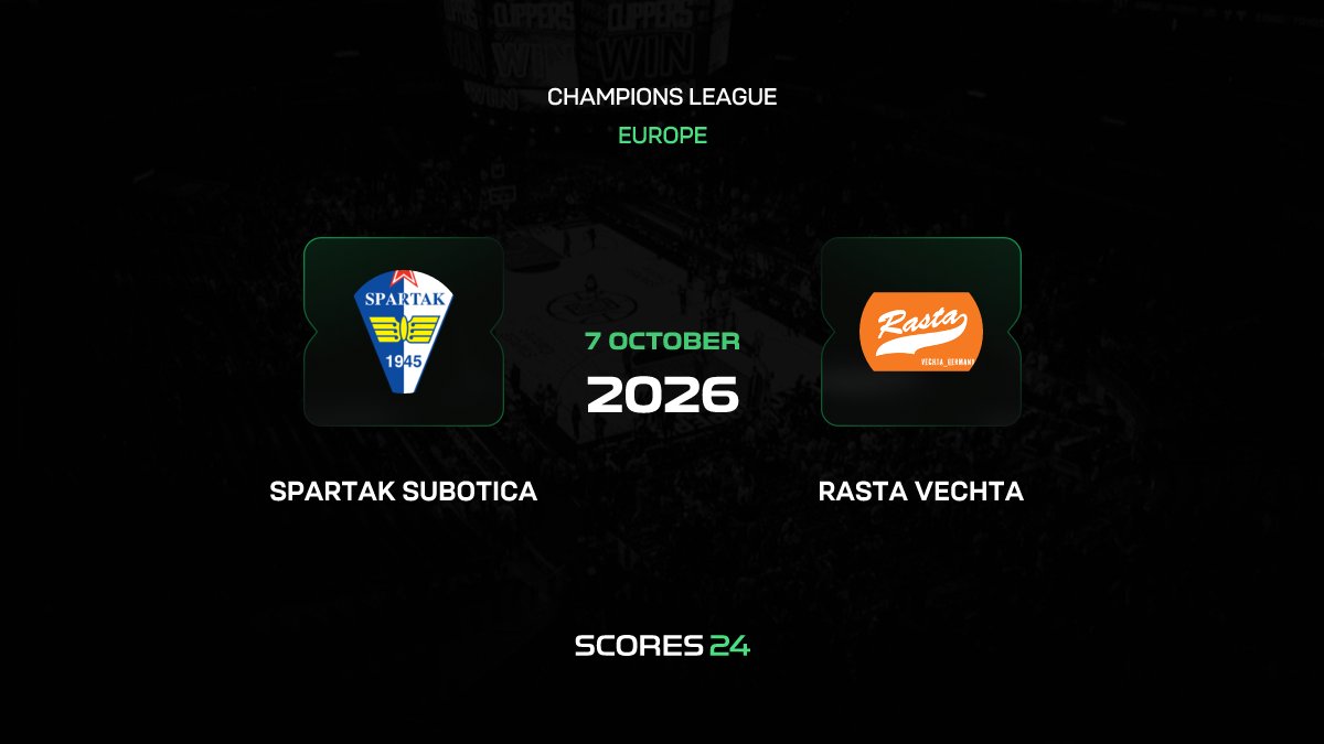 Spartak vs Rasta Prediction Today – Basketball Picks & Betting Tips for ...