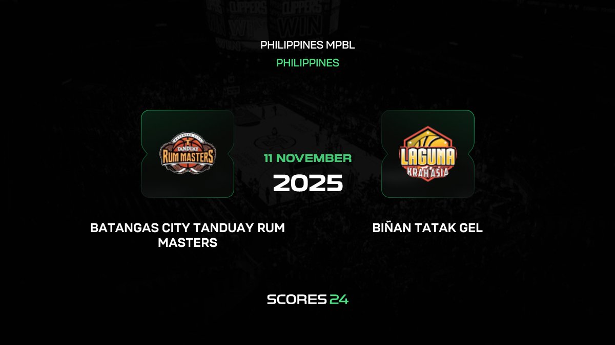 Tanduay Light Rhum Masters vs Biñan Tatak Gel Live Stream 11/11/2025 ...