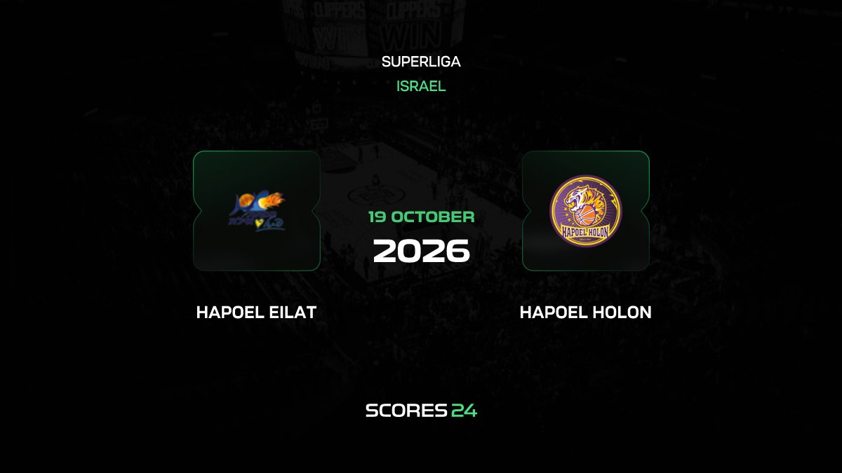 Hapoel Eilat vs Hapoel Holon Live Stream 19/10/2026, Odds | Basketball