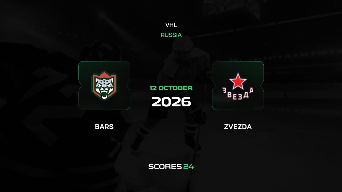 Bars vs Zvezda Match on 12 October 2026