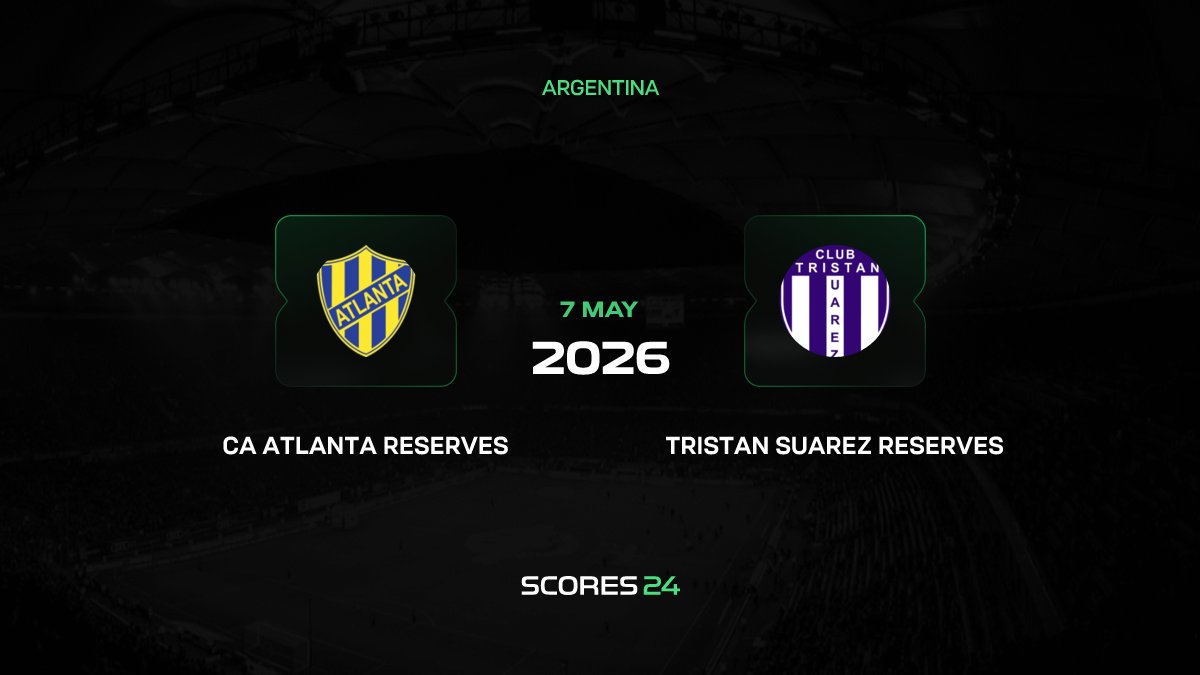 CA Atlanta Reserves vs Tristan Suarez Reserves H2H Stats & Results ...