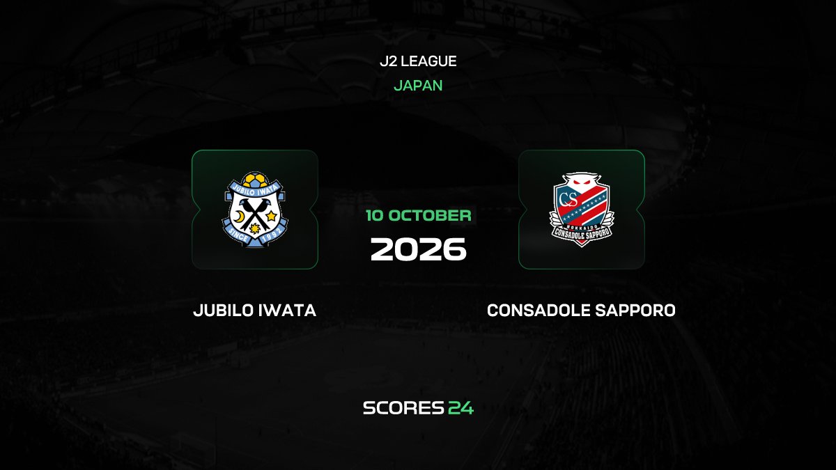 Jubilo vs Consadole Sapporo Prediction 10/10/2026 – H2H Stats, Trends ...