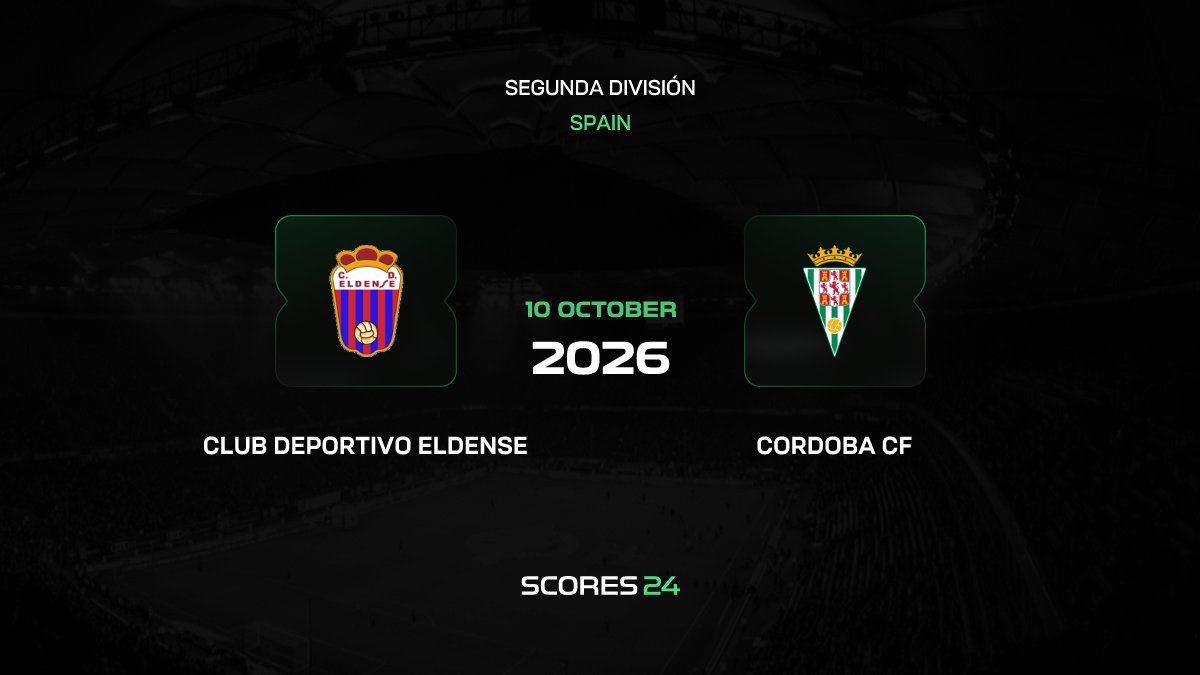 Club Deportivo Eldense vs Cordoba Prediction 10/10/2026 – H2H Stats ...