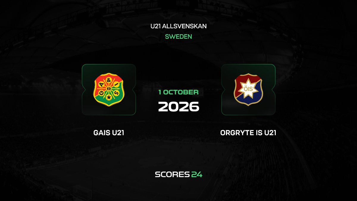 GAIS vs Orgryte IS H2H Stats & Results | Head-to-Head