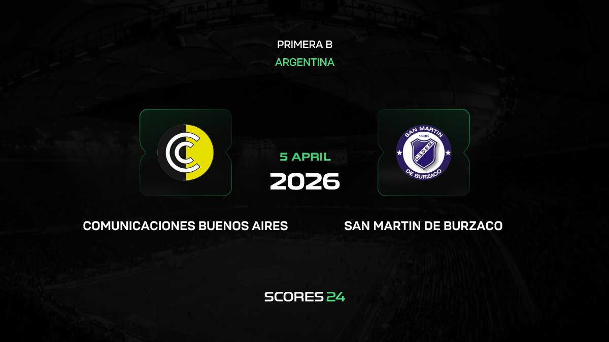 Comunicaciones vs Burzaco Live Stream 5/04/2026, Lineups & Odds
