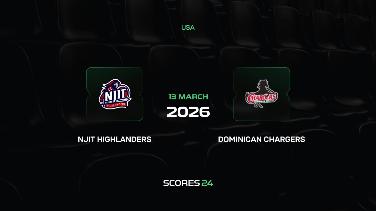 NJIT Highlanders vs Dominican Chargers Result 13/03/2026: Score ...